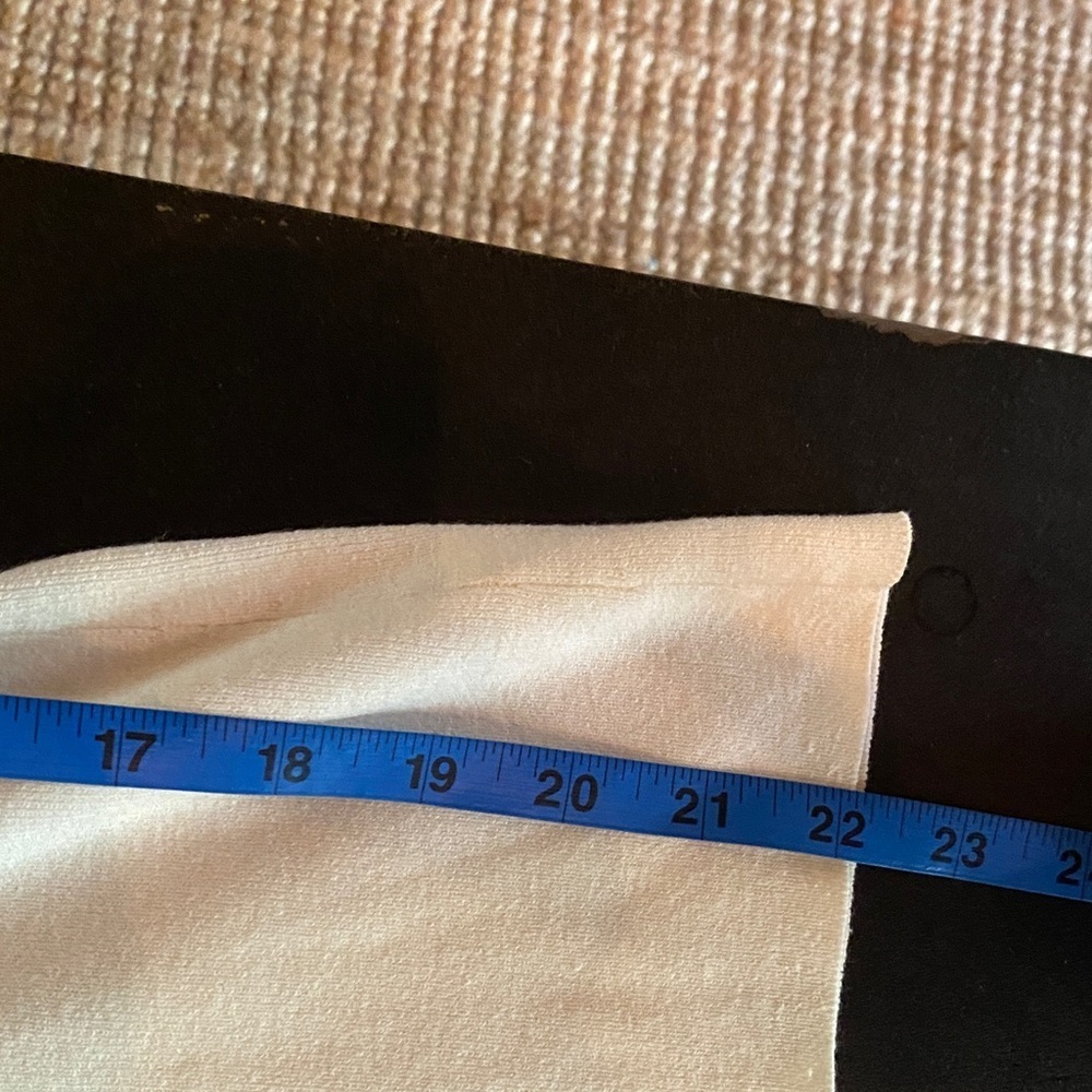 LOFT Cream Sleeveless Wrap Tie Blouse - Picture 7 of 7